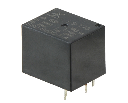 电磁继电器  黑色1H T73-5V