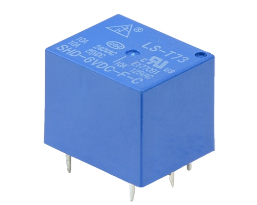 电磁继电器 蓝色6V LS-T73
